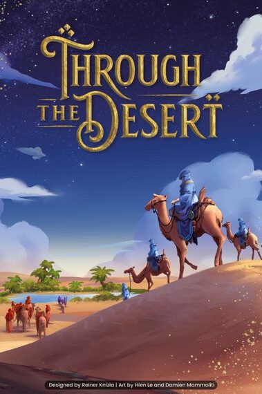 Through the Desert (1998) Board Game