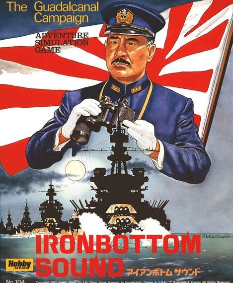 Ironbottom Sound (1981) Board Game