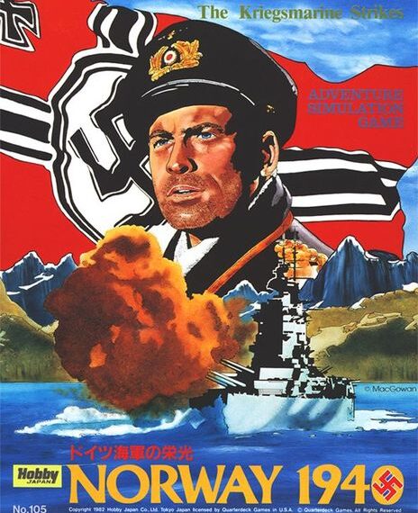 Norway 1940: The Kriegsmarine Strikes (1981) Board Game