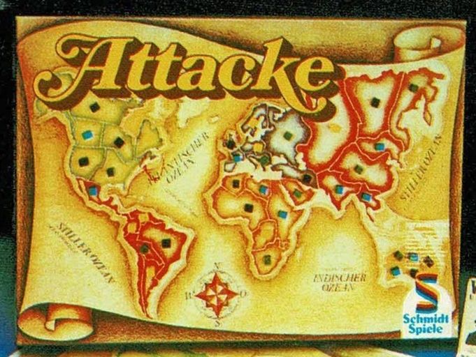 Attacke (1977) Board Game