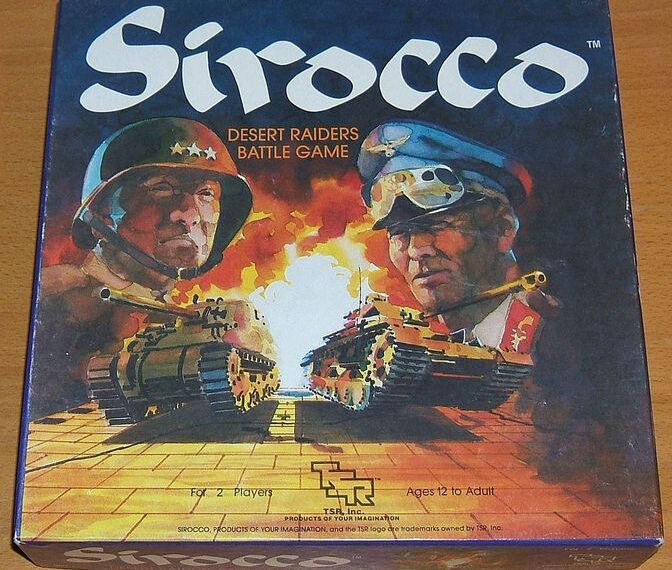 Sirocco (1985) Board Game
