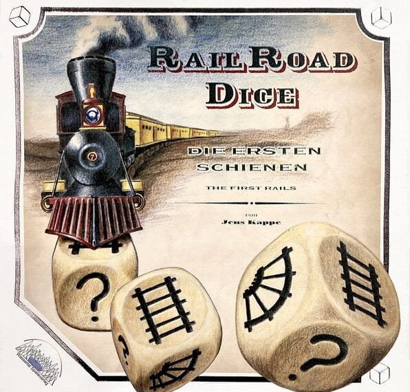 Railroad Dice (2003) Board Game
