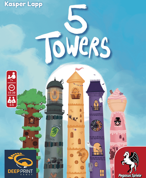 5 Towers (2023) Board Game