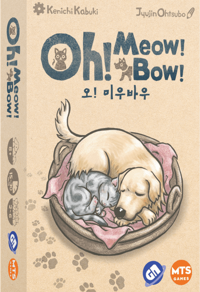 Oh! Meow! Bow! (2020) Board Game