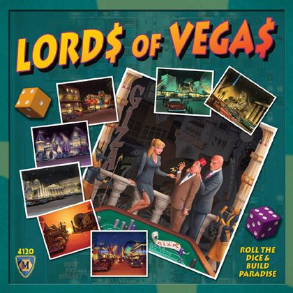 Lords of Vegas (2010) Board Game