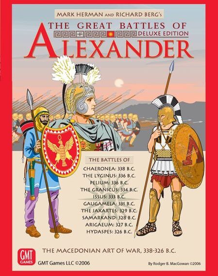 The Great Battles of Alexander: Deluxe Edition (1995) Board Game