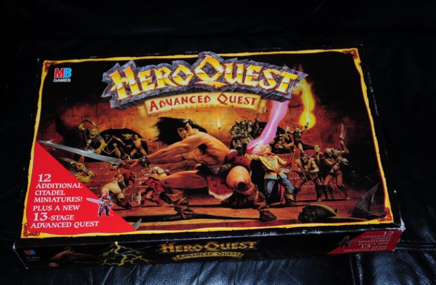 HeroQuest Advanced Quest (1990) Board Game