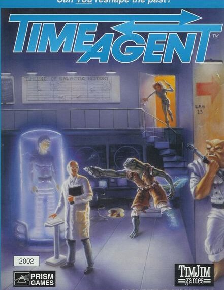 Time Agent (1992) Board Game