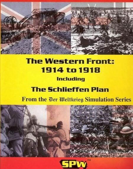 The Western Front: 1914 to 1918 (2004) Board Game