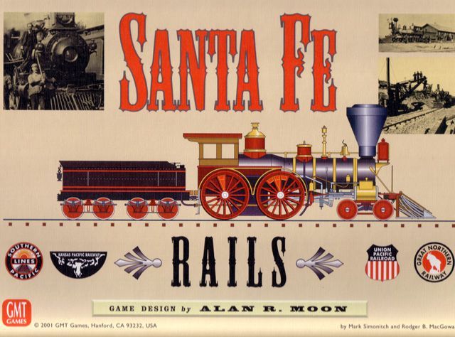 Santa Fe Rails (2001) Board Game