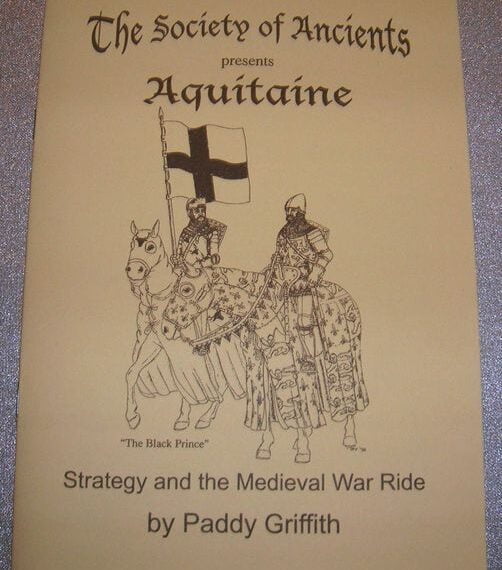 Aquitaine: Strategy and the Medieval War Ride (1982) Board Game