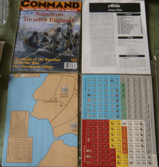 Attila: Scourge O’God (1997) Board Game