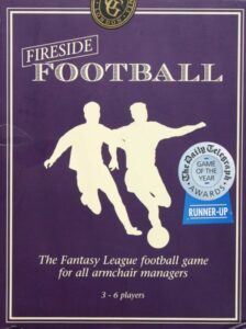 Fireside Football (1996) Board Game