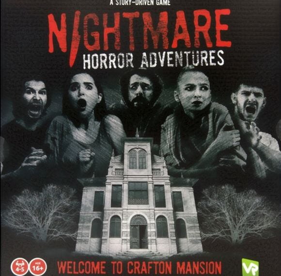 Nightmare Horror Adventures: Welcome to Crafton Mansion (2021) Board Game
