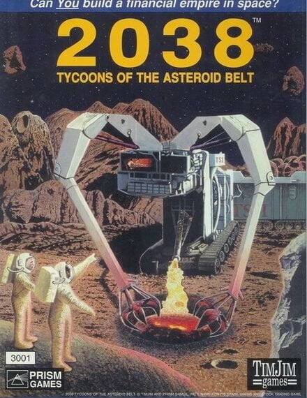 2038: Tycoons of the Asteroid Belt (1995) Board Game
