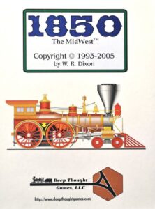1850: The MidWest (2005) Board Game