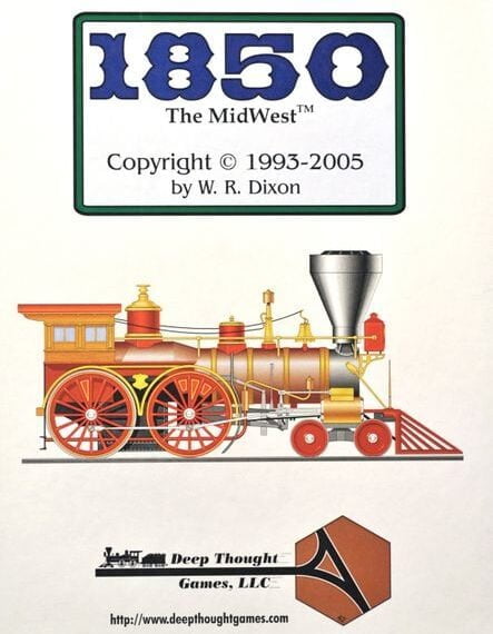 1850: The MidWest (2005) Board Game