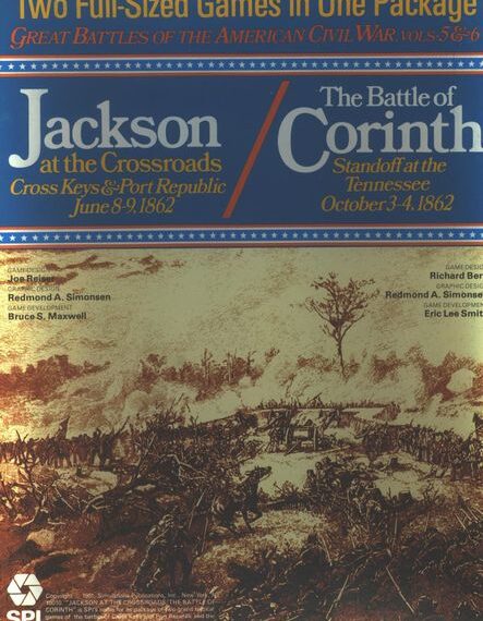 The Battle of Corinth: Standoff at the Tennessee, October 3-4, 1862 (1981) Board Game