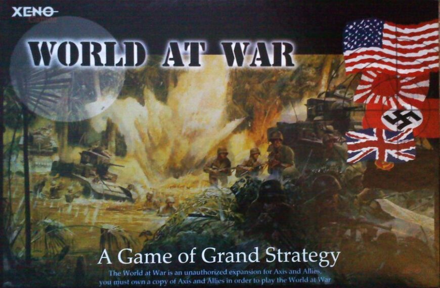 The World at War (1990) Board Game