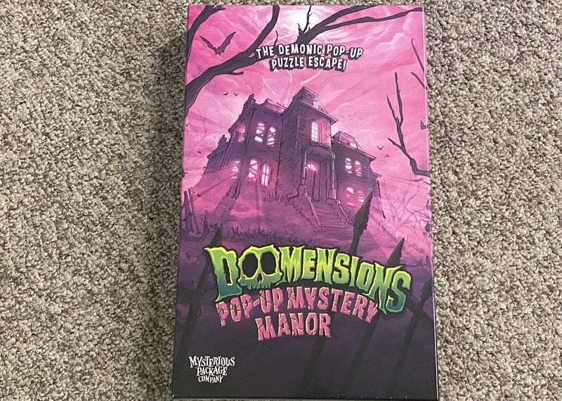 Doomensions: Pop-Up Mystery Manor (2023) Board Game