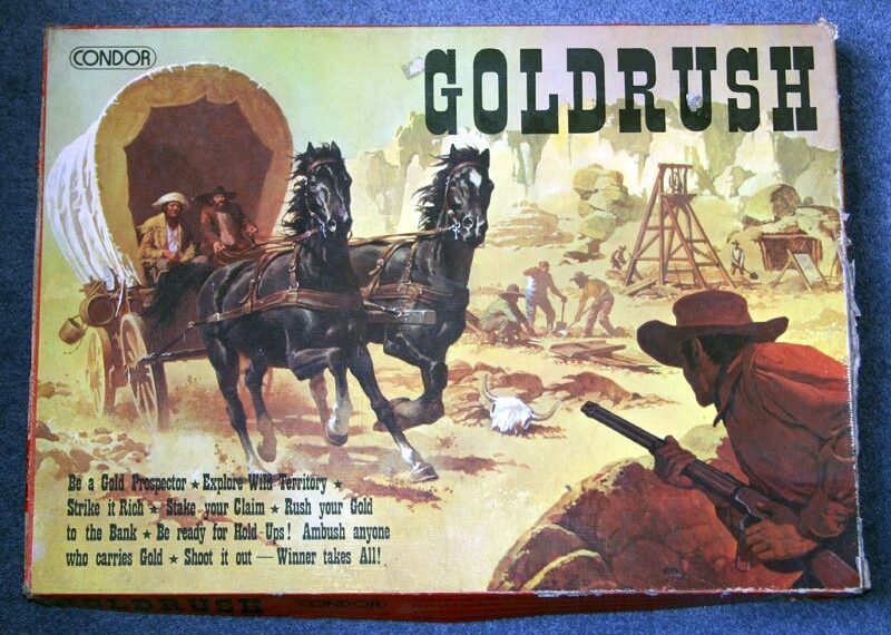 Goldrush (1970) Board Game