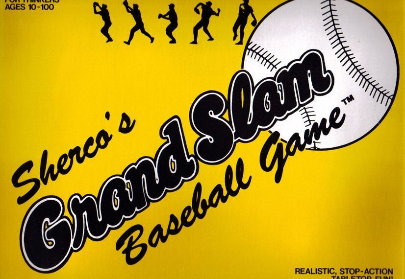 Sherco’s Grand Slam Baseball Game (1968) Board Game