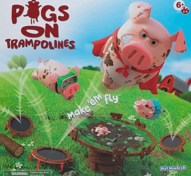Pigs on Trampolines (2023) Board Game