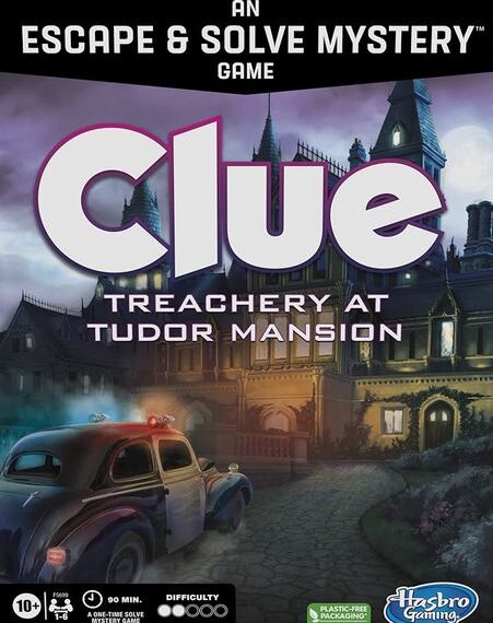Clue: Treachery at Tudor Mansion (2022) Board Game