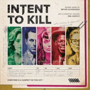 Intent to Kill (2024) Board Game