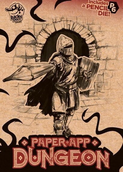 Paper App Dungeon (2024) Board Game