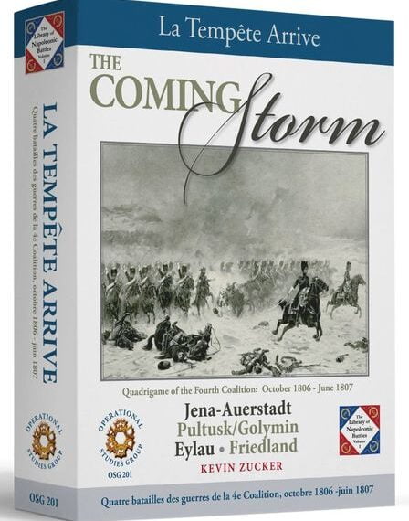 The Coming Storm: Quadrigame of the Fourth Coalition October 1806 – June 1807 (2010) Board…