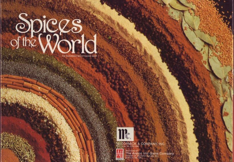 Spices of the World (1988) Board Game