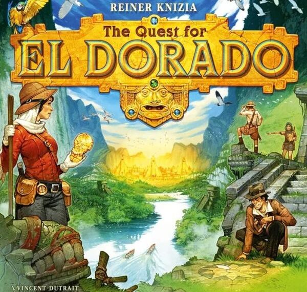 The Quest for El Dorado (2017) Board Game