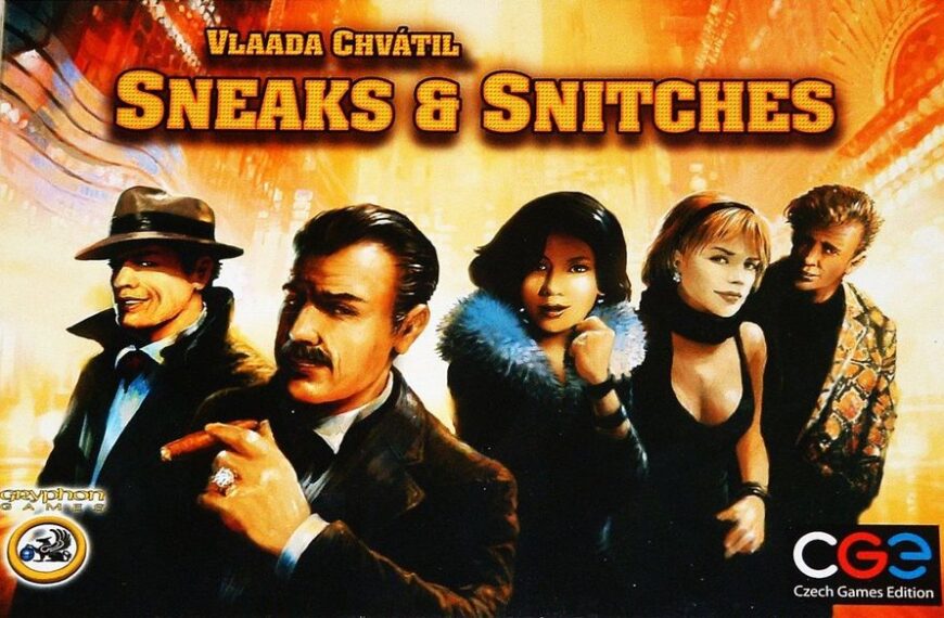 Sneaks & Snitches (2010) Board Game