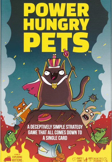 Power Hungry Pets (2024) Board Game