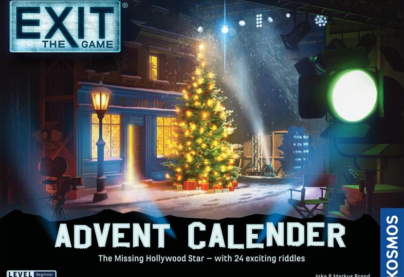 Exit: The Game – Advent Calendar: The Missing Hollywood Star (2023) Board Game