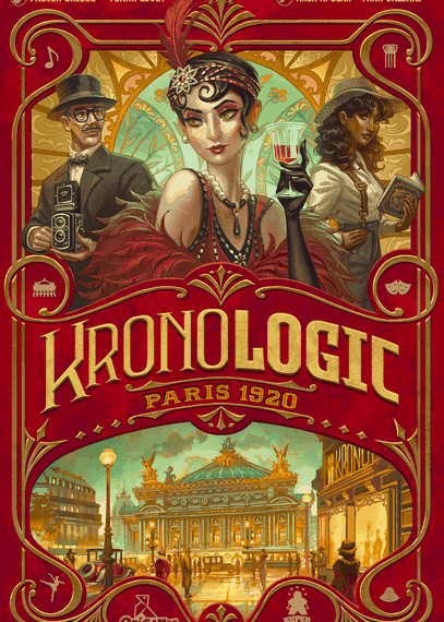 Kronologic: Paris 1920 (2024) Board Game