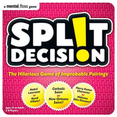 Split Decision (2010) Board Game