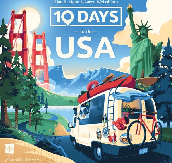 10 Days in the USA (2003) Board Game