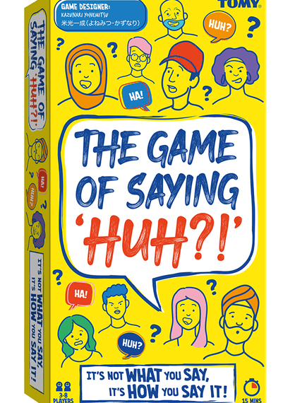 The Game of Saying ‘Huh?!’ (2017) Board Game