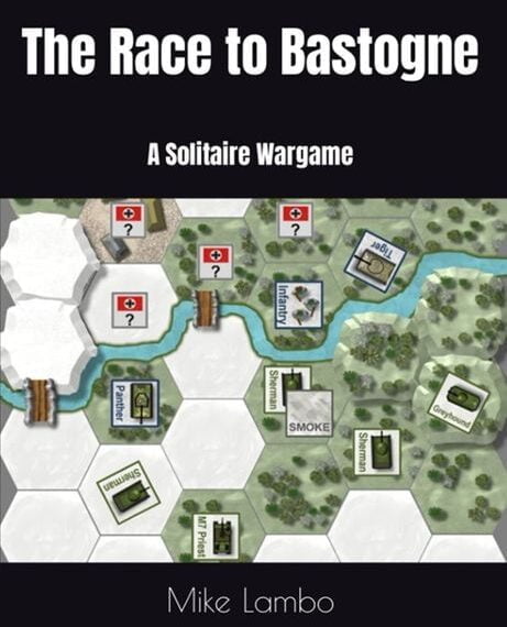 The Race to Bastogne: A Solitaire Wargame (2022) Board Game