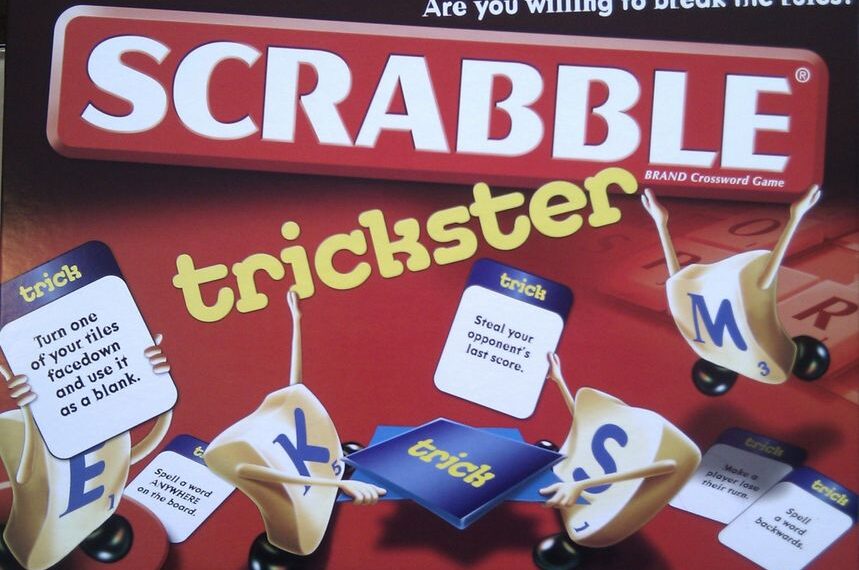 Scrabble Trickster (2010) Board Game