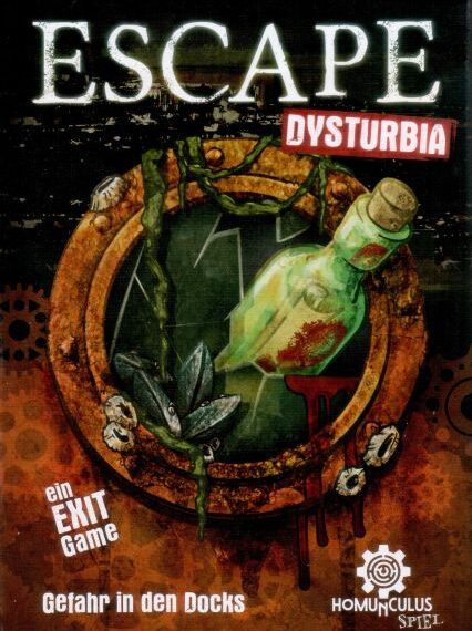 ESCAPE Dysturbia: Gefahr in den Docks (2020) Board Game