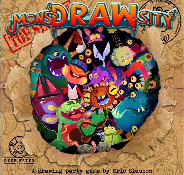 MonsDRAWsity: Top Secret (2022) Board Game