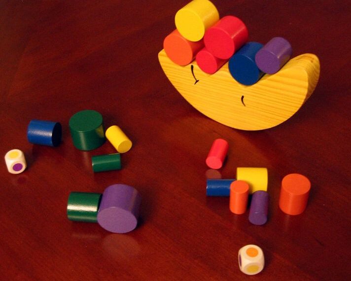 Balancing Moon Board Game