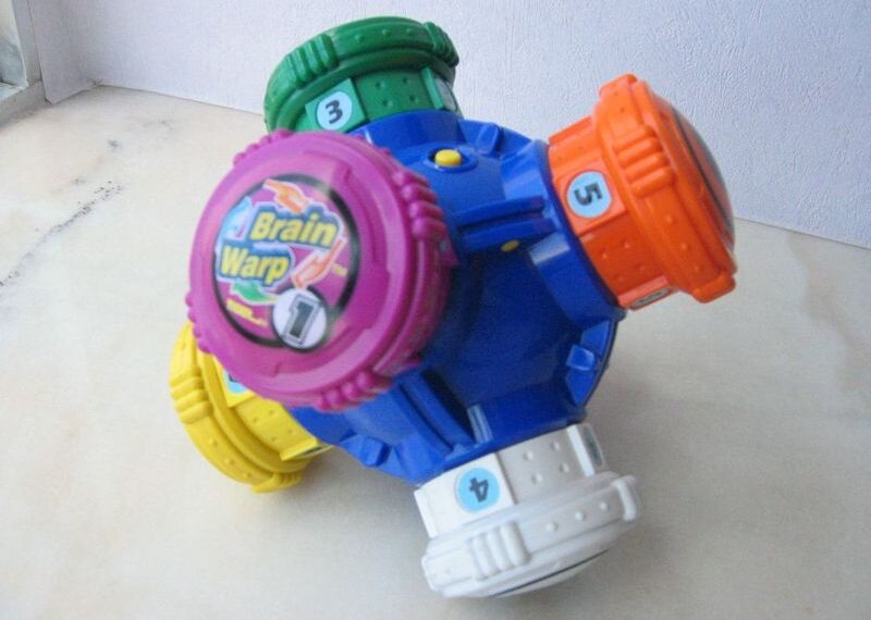 Brain Warp (1996) Board Game