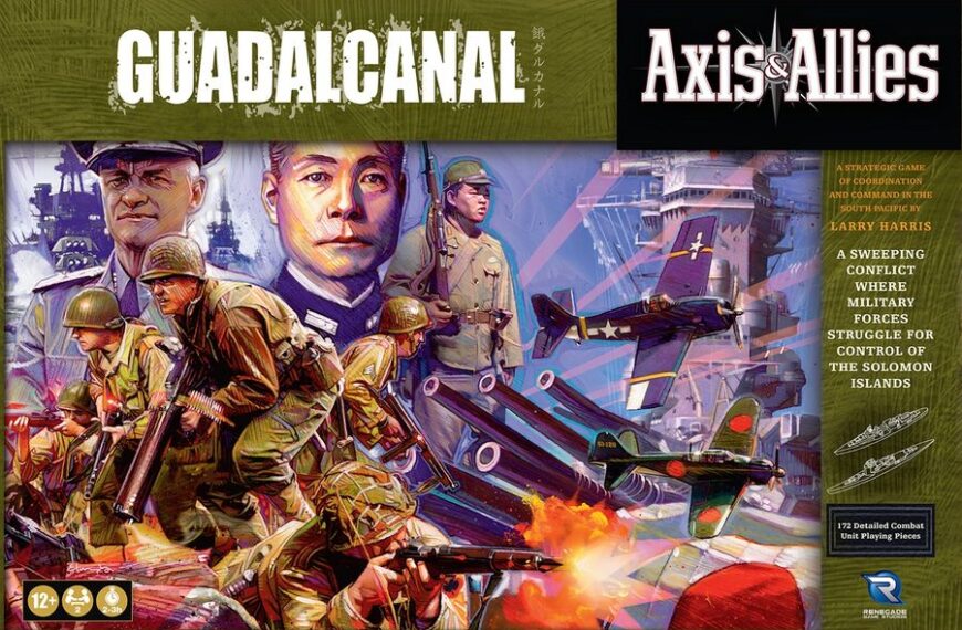 Axis & Allies: Guadalcanal (2007) Board Game