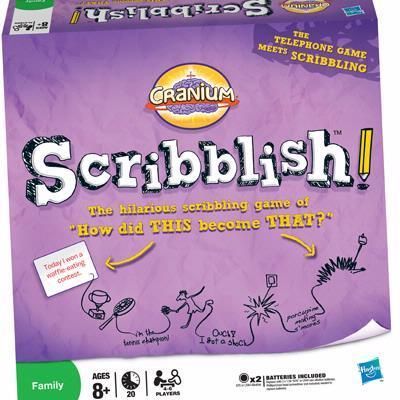 Cranium Scribblish (2009) Board Game