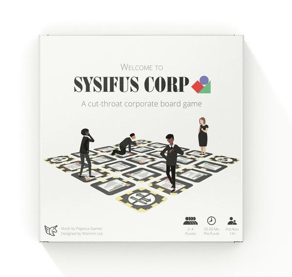 Welcome to Sysifus Corp (2021) Board Game