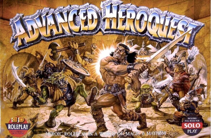 Advanced Heroquest (1989) Board Game